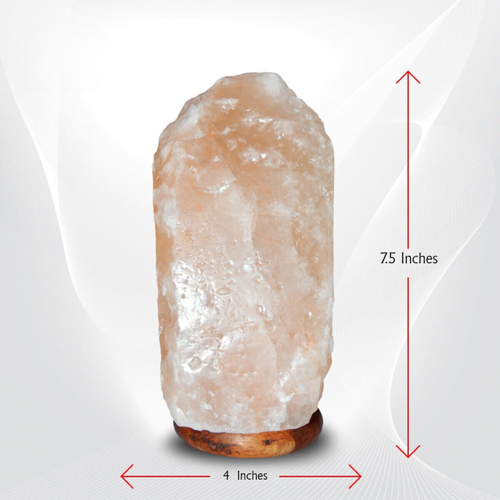Natural Shape Pure Himalayan Pink Rock Salt Lamp (2-3 Kg), May helpful in SMOG and Room Air Quality Improvement My Store