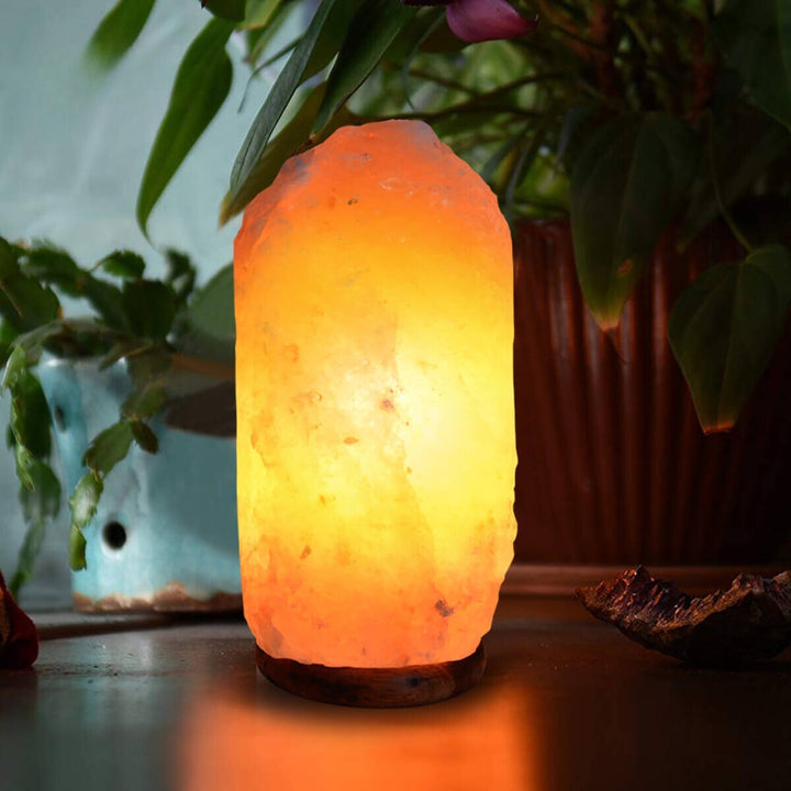 Natural Shape Pure Himalayan Pink Rock Salt Lamp (2-3 Kg), May helpful in SMOG and Room Air Quality Improvement My Store