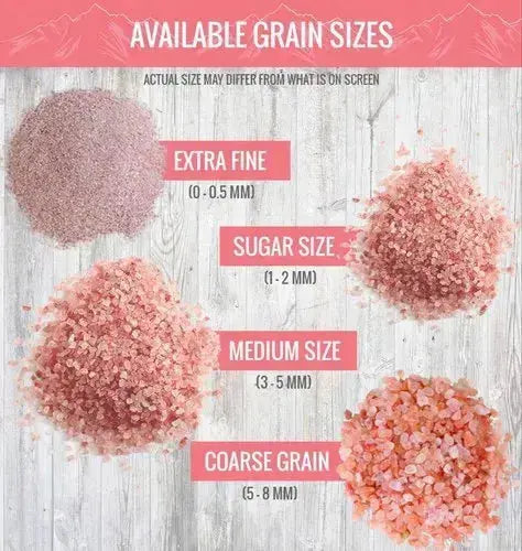 Pink Salt Square Glass Grinder - 368g My Store 